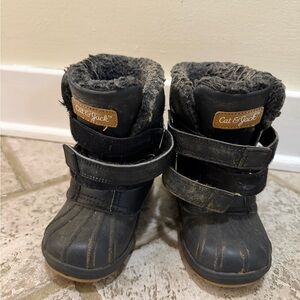 Target Black Faux Fur Boots